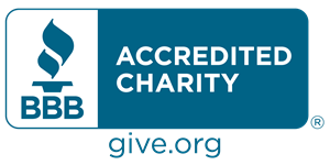 BBB temporary accredited charity emblem