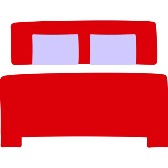 hand drawn bed
